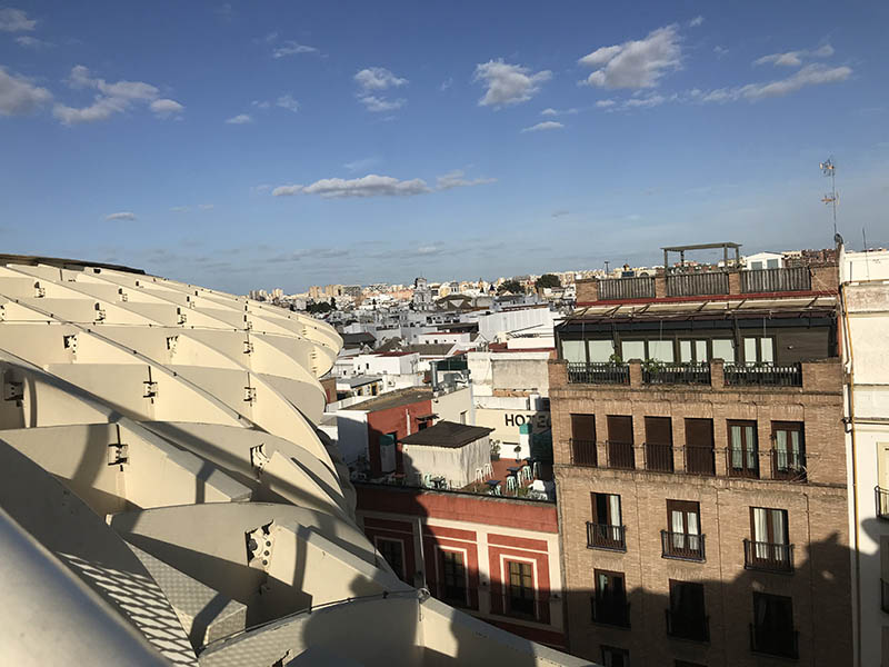 1. Ivana Martinez Spring 2020 View Of Sevilla From Metropol Parasol (las Setas)
